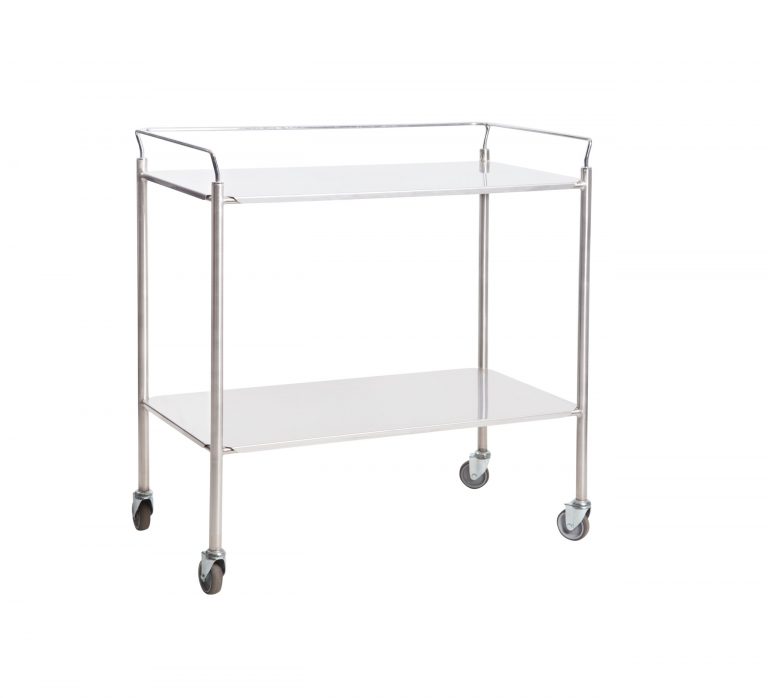 Anaesthetic Trolley 1 Drawer Stainless Steel - Image 12