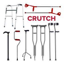 Crutches wooden adult medium - Image 8