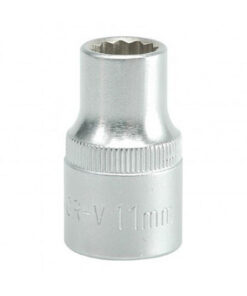 Bi-hex Socket - 12 Point - Chrome Vanadium - 1/2" Connector - Standard Length - 11mm - YT-1273