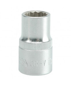 Bi-hex Socket - 12 Point - Chrome Vanadium - 1/2" Connector - Standard Length - 13mm - YT-1275