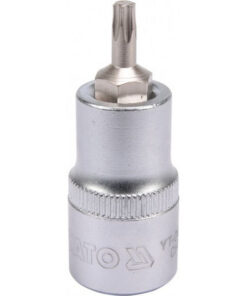 Torx Bit Socket - Male - Chrome Vanadium - 1/2" Connector - Standard Length - T25 x 50mm - YT-04311