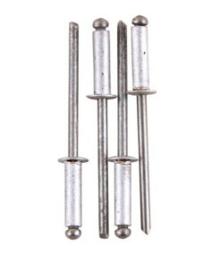 Rivets - Aluminium - 3.2 x 10mm - Pack of 100 - TOOR1652
