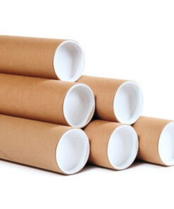 Cardboard Postal Tube with End Cap - A0 - 92 x 9(Ø) cm - 2G_POTU9290