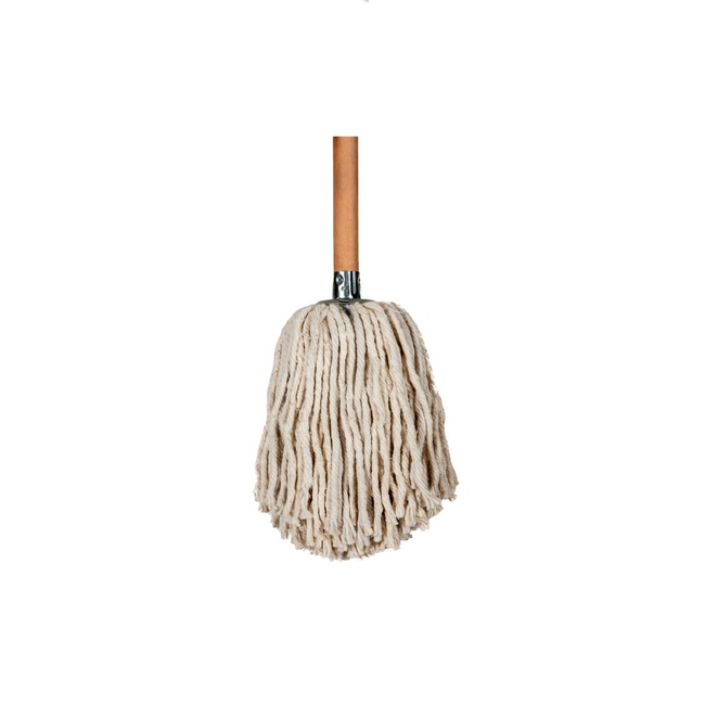 400g Mega Mop complete - 25mm Metal Socket with Pine Handle