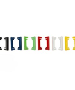 Wall Rail End Clip - Single - Colour Options