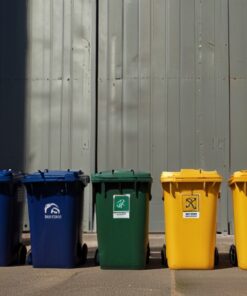 100 litre wheelie bin