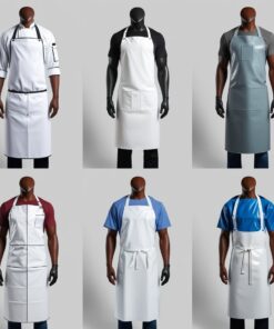 professional kitchen aprons