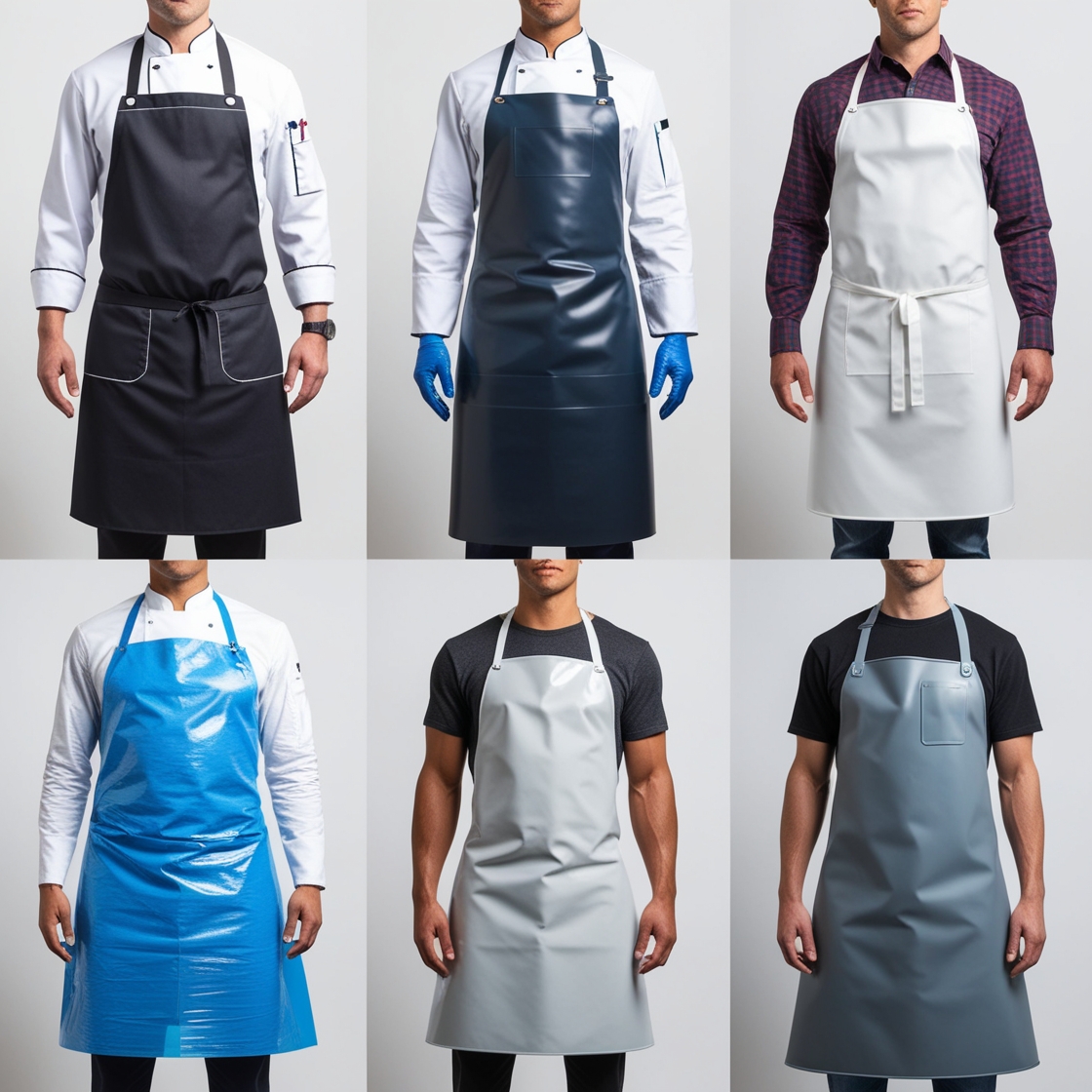 plastic aprons
