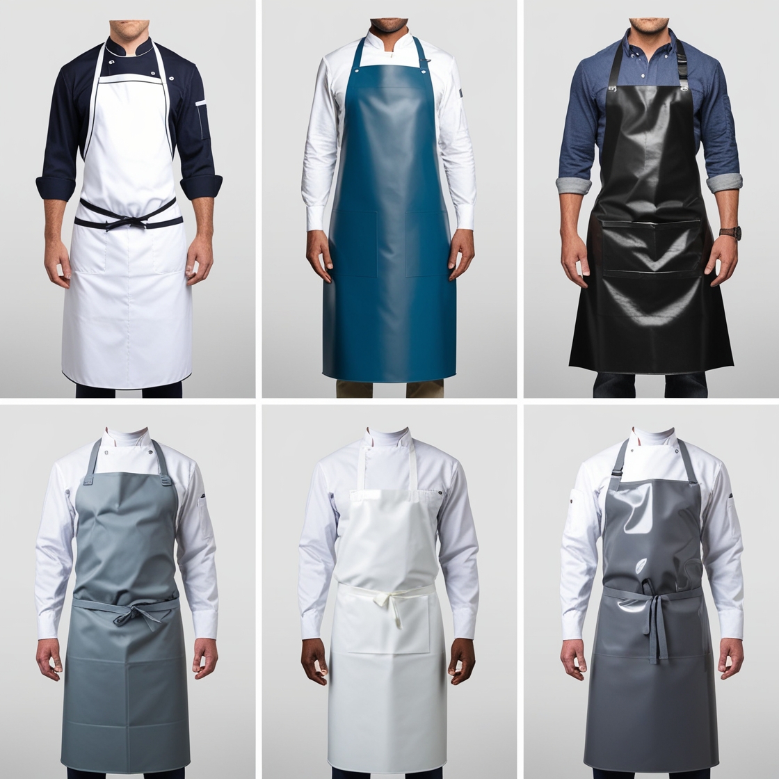 chemical resistant bib apron