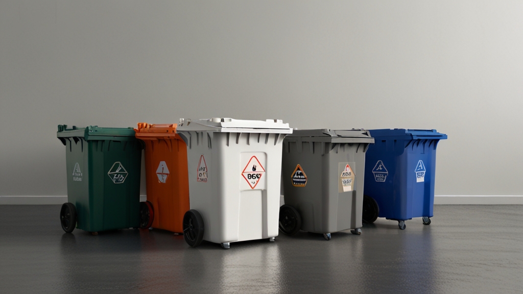 wheelie waste bins