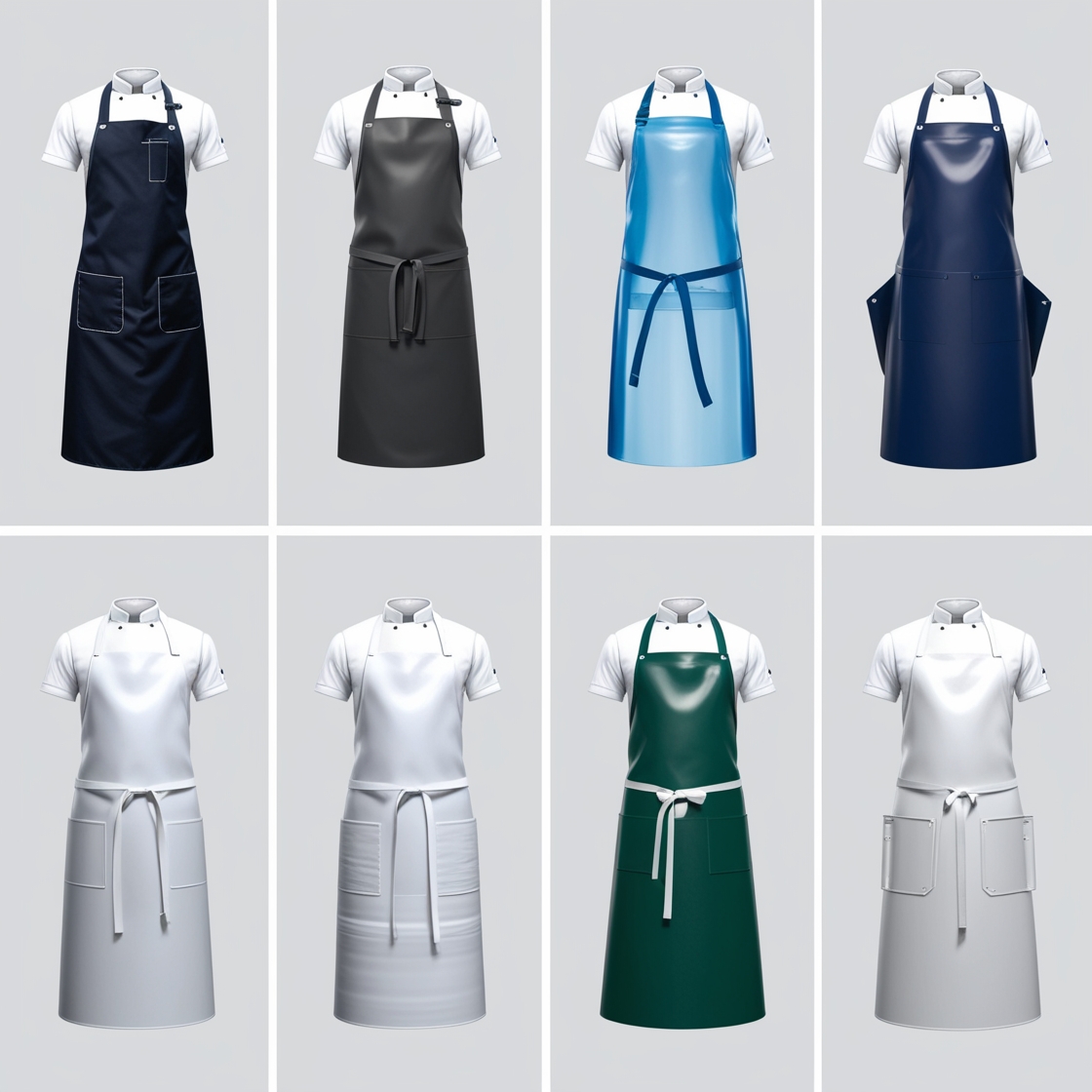 bib aprons with pockets wholesale