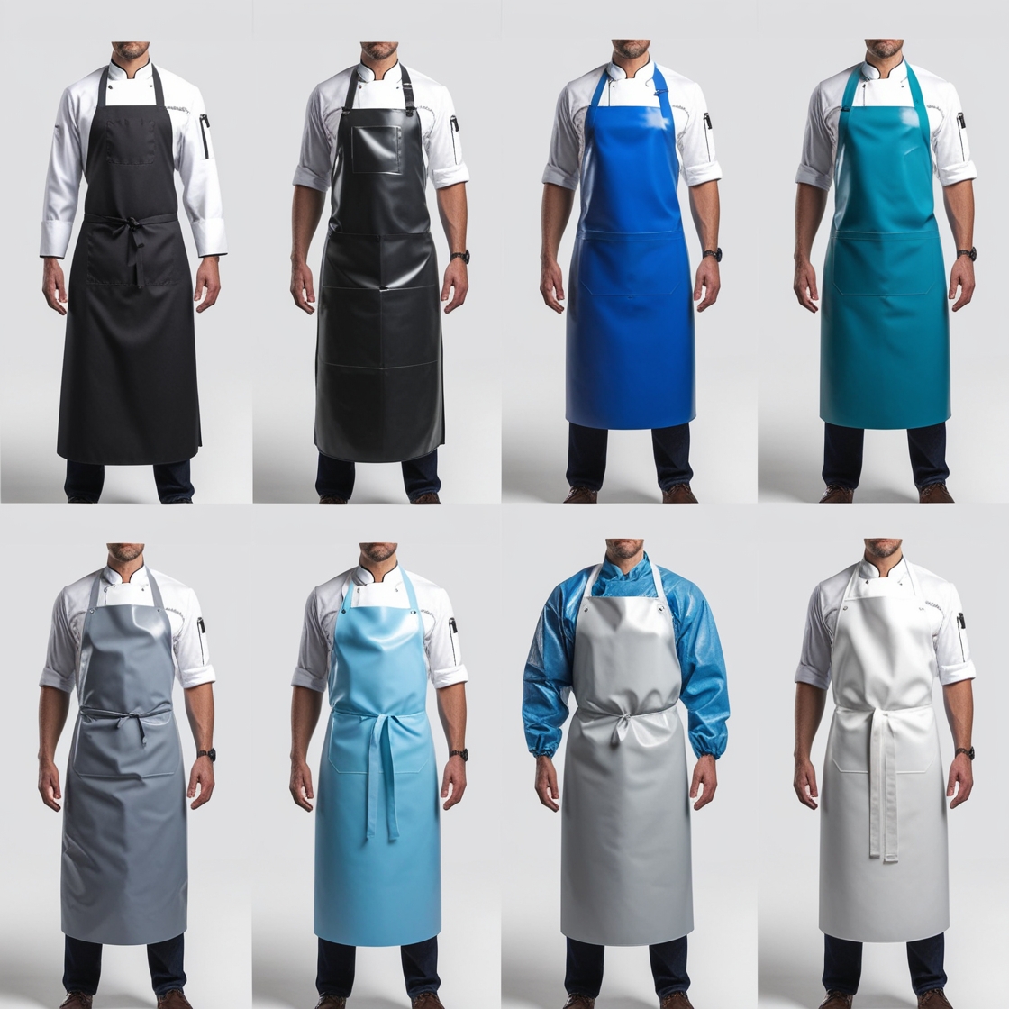 canvas chef apron