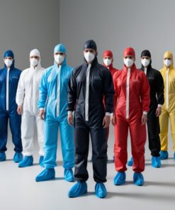 Disposable Coveralls Blue Medium