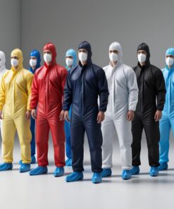 Disposable Coveralls Black X Large