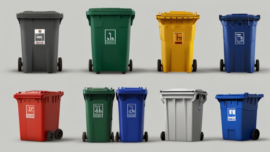wheelie bin 660l