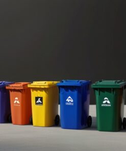 120l wheelie bin storage