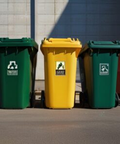 wheelie bin from council