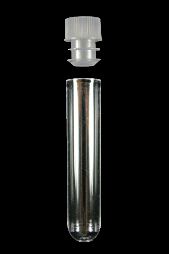 Test Tube, Glass, With Cap 16mm x100mm.