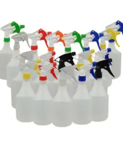750ml Trigger Bell Bottle with Measurements – Various Colors (10 Pack )