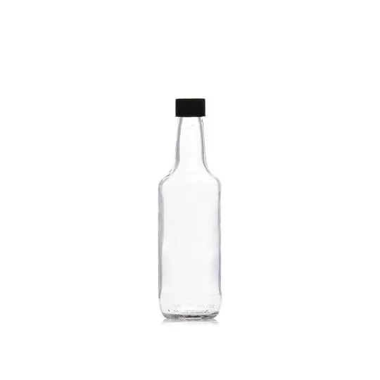 Consol Glass Sauce Bottle 125ml With Cap Bulk 48 Units