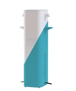 25L Foot Pedal Floor Standing Sanitiser Dispenser Station – Double