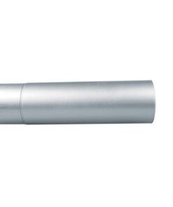Mini foldaway umbrella with matching cover and matt chrome plast