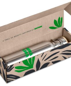 Pirlo Black 750ml Stainless Steel Water Bottle – Swig & Sip with Internal Straw