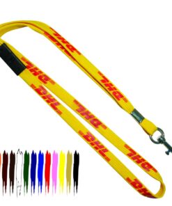 10mm Narrow Tube + croc Lanyard – Min Order 100 units