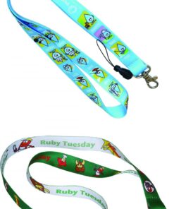 20mm dye sub full + snap Lanyard – Min Order 100 units