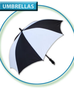 Junior Red & White Golf Umbrella