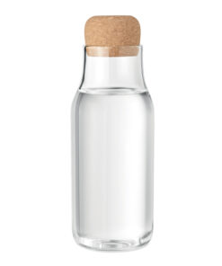 Borosilicate glass bottle with a Cork lid