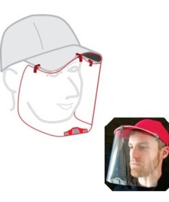 Cap Shield – Retro Fit Shield. Clips Onto Any Cap – Min 150 units