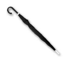 Golf umbrella with wooden grip (76 cm dia) Avail in Red + Blue