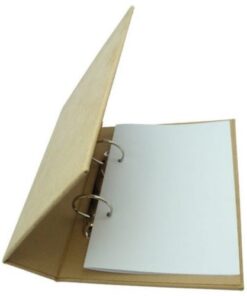 Recycled Leather A4 Lever Arch File – Plain – Min Order: 250 uni