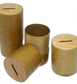 Wood Fibre Coin Bank Exec – Min Order: 250 units