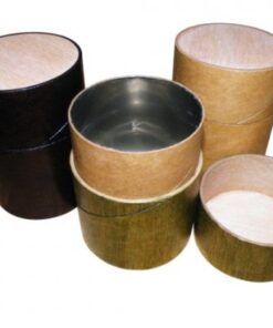 Wood Fibre 'Recycled Container' Candle – Min Order: 100 un