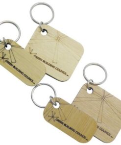 Bamboo Keyrings (60*30) – Min Order: 250 units