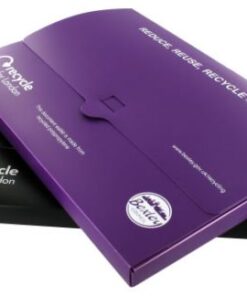 Recycled Polypropylene A5 Document Wallet – Printed 1 Colour – M