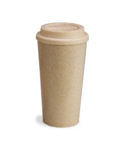 Eco Friendly Wheat Straw 550ml Tumbler With Lid