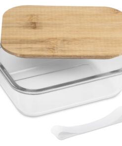 Glass & Bamboo Lunch Box Eco Friendly Gift