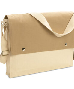 Organic cotton document bag