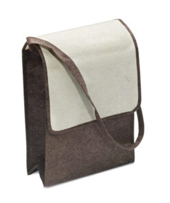 Jute/PET shoulder bag