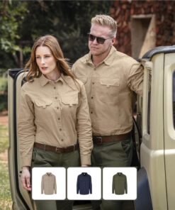 Bush Shirt Two-Tone – Short Sleeves