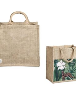 Nuri Jute Tote Bag With Rope Handles – Can Take Full Colour Sublimatation