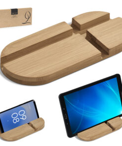 Okiyo Kurosu Bamboo Phone or Ipad Desk Stand