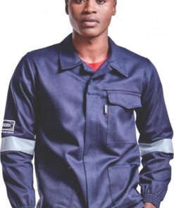 Conti Suit Jacket Guardex Lime Reflective Tape Navy. Sizes 34 – 60
