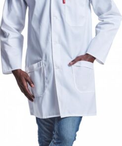 Dust Coat Acid Resistant. Avail in White or Green. Sizes 34 – 60