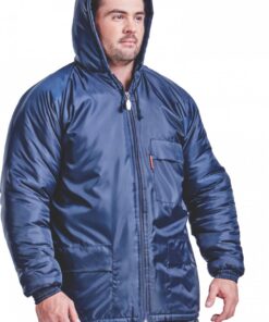 Freezer Jacket Single Lined (Eskimo Jacket) Navy. Small – 6XL