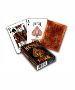 Bicycle Fire Playing Cards – MOQ: 48 units