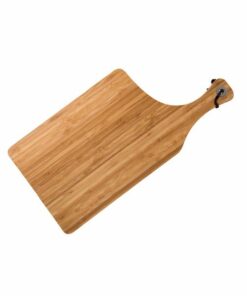 Bamboo Serving Board With Offset Handle (460X220X18MM) – MOQ: 48 units